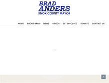 Tablet Screenshot of bradanders.com